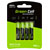 Green Cell GR03 HR03 AAA Batteries Rechargeable NiMH 950mAh 1.2V 4Pieces