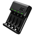 Green Cell GRADGC01 VitalCharger For 1-4 AAA/AA LEDs Show Charge Status