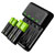 Green Cell GRADGC01 VitalCharger For 1-4 AAA/AA LEDs Show Charge Status