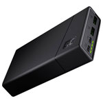 Green Cell PBGC03 PowerPlay20 Power Bank 20000mAh Quick Charge Black