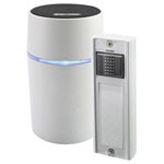 Grothe 43560 Calima Wireless Door Chime Set with Flashing LED Ring