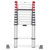Hailo 7113-111 T80 FLEXLINE Aluminium Telescopic Ladder 3.95m Silver