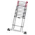 Hailo 7113-131 T80 FLEXLINE Aluminium Telescopic Ladder 4.5m Silver