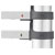 Hailo 7113-131 T80 FLEXLINE Aluminium Telescopic Ladder 4.5m Silver