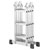 Hailo 7412-037 ProfiStep Ladder Aluminium 4.35m Max Height 16.7kg