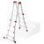 Hailo 7516007 M80 Ladder 4.70m Aluminium Safety Joints 12.7kg