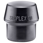 Halder 3202.030 SIMPLEX Replacement Head Semihard, 30g, Medium-hard, 95 Shore A