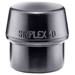 Halder 3202.040 SIMPLEX Replacement Head Semihard 65g, Medium-hard, Durable