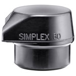 Halder 3202.260 SIMPLEX Replacement Head Semihard, Low Wear, 200g