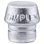 Halder 3209.030 SIMPLEX Head Replacement Hard 55g D30mm Heat Resistant
