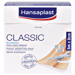 Hansaplast 1556521 CLASSIC Adhesive Strip 5m x 8cm Standard 1piece