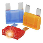 Hansor AMP-L050 Maxi Blade 50A Red Fuse Display Indicates Blown Fuse