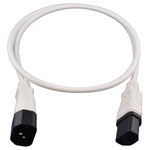 HAWA R774C13/C14 Extension Cable 2.00m White Cold-Device Connection