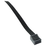 Hebotec 3011-004-180C Hook-and-loop Mount 20x180 mm Black 1 piece
