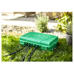 Heitronic 21046 Maximus Distribution Box Green for Outdoor Use