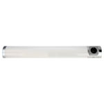 Heitronic 28206 DETMOLD LED Plinth Light 8W Warm White Silver 1900lms