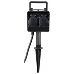 Heitronic 35468 Socket Splitter 4x Sockets 1 Piece Efficient Power Sharing