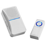 Heitronic 500662 Wireless Doorbell Set 30 Melodies 85dB IP44 Weatherproof