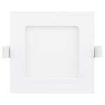 Heitronic 501380 Le Mans LED Recessed Light 6W Dimmable IP44 White
