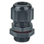 Hensel 36001084 Cable Gland Black Ø 8-13mm M20 Knockouts Ex-Mounting