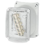 Hensel 62000010 Junction Box 180x130x77mm Grey IP66 1piece