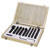 Holzmann 9TLG12 Machine Chisel Set 9-Piece Woodworking Precision