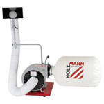 Holzmann ABS850DBK_230V Extractor 56L 750W with Adjustable Suction Wheels