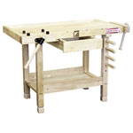 Holzmann WB106MINI Child's Workbench: 22kg bench with creative stickers