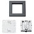 Homematic IP 159820A0 IP Wireless Wall Thermostat 1Piece Easy Control