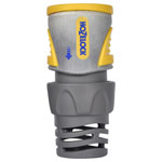Hozelock 2040P0000 Pro Plastic Hose Connector 15mm/19mm Durable Snap Fit