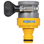 Hozelock 2176A6002 Plastic Tap Connector Round Fit Up To 18mm Taps
