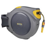 Hozelock 2597 0000 FLOWMAX Auto Reel 30m Hose High Flow Wall Mountable