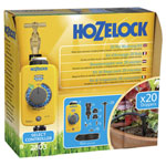 Hozelock 2803 1240 Drip Irrigation Set 15m Hose Automatic Watering 20 Pots