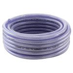 Hozelock 51941 PVC Hose 1m Clear Fabric Pressure-Proof Oil Alkali Resistant