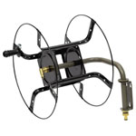 Hozelock 59504 Hose Reel Wall-Mounted Metal Frame 85m 12.5mm Hose Capacity