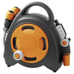 Hozelock GF80005606 Aqua bag Mini Hose Reel 10m Portable with Nozzle