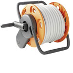 Hozelock GF80005846 Garden Hose Reel 35m with Adjustable Nozzle