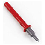 HT Instruments 1003030 Jack Plug Banana Jack 4mm CAT III 1000V Red