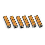 HT Instruments 1004250 REM38 Jumper + Patch Cable Calibrated 6 Pieces