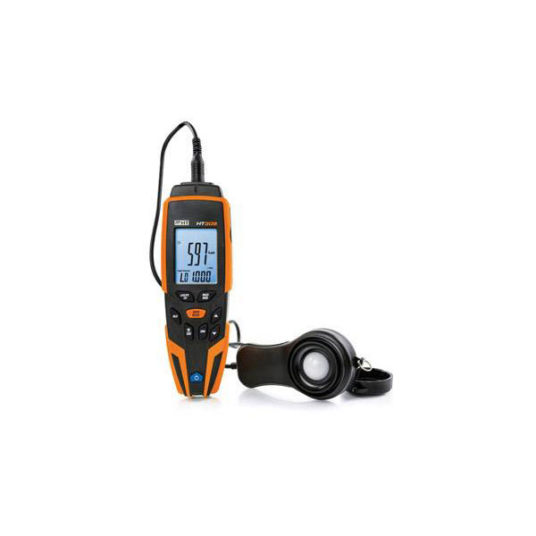 HT Instruments 1009470 HT309 LED Lux Meter 40-400000 lx White & LED