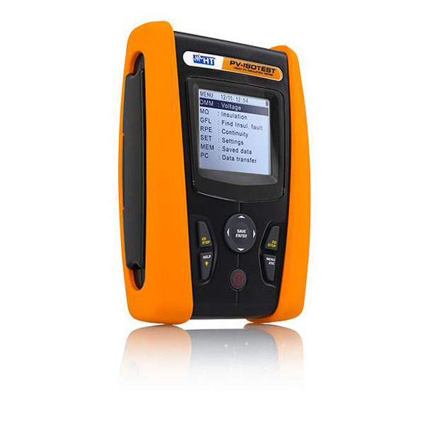 HT Instruments 1010990 PV-ISOTEST Insulation Tester 1500V GFL Function