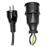 HT Instruments 2002355 SP-3ABL Schuko Adapter for Leakage Current Measurement