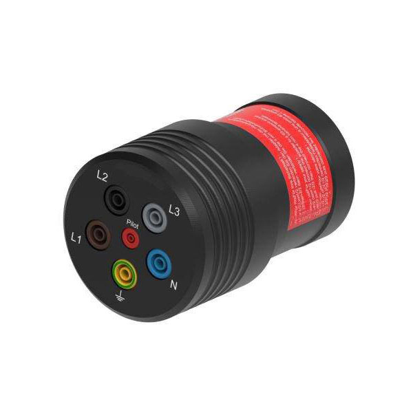 HT Instruments 2002955 DAA-63 Test Lead Adapter Black 63A Phase-Angle