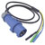 HT Instruments 2009660 BMA-32 Test Lead Adapter CEE-32A 3-Pin Blue
