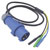 HT Instruments 2009660 BMA-32 Test Lead Adapter CEE-32A 3-Pin Blue