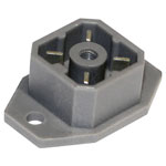 HTP BP3N04000-F Connector Black 3 Pins + PE Secure & Durable