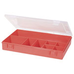Hünersdorff 611700 Assortment Box 335x225x55mm 8 Compartments Snap-Locks