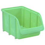 Hünersdorff 673400 Storage Bin Green 240x145x125mm 1 Piece