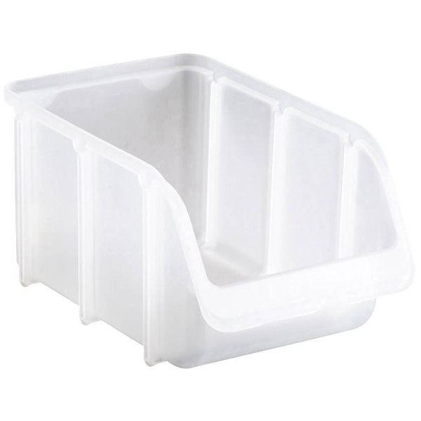Hünersdorff 673700 Storage Bin W240xH145xD125mm Transparent 1Piece