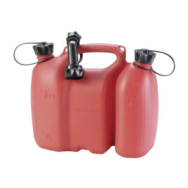 Hünersdorff 804000 Twin Canister 4.5L for Chainsaw Fuel & Mix